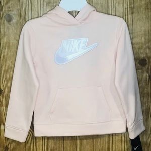 🎀NIKE Hoodie Girls Echo Pink